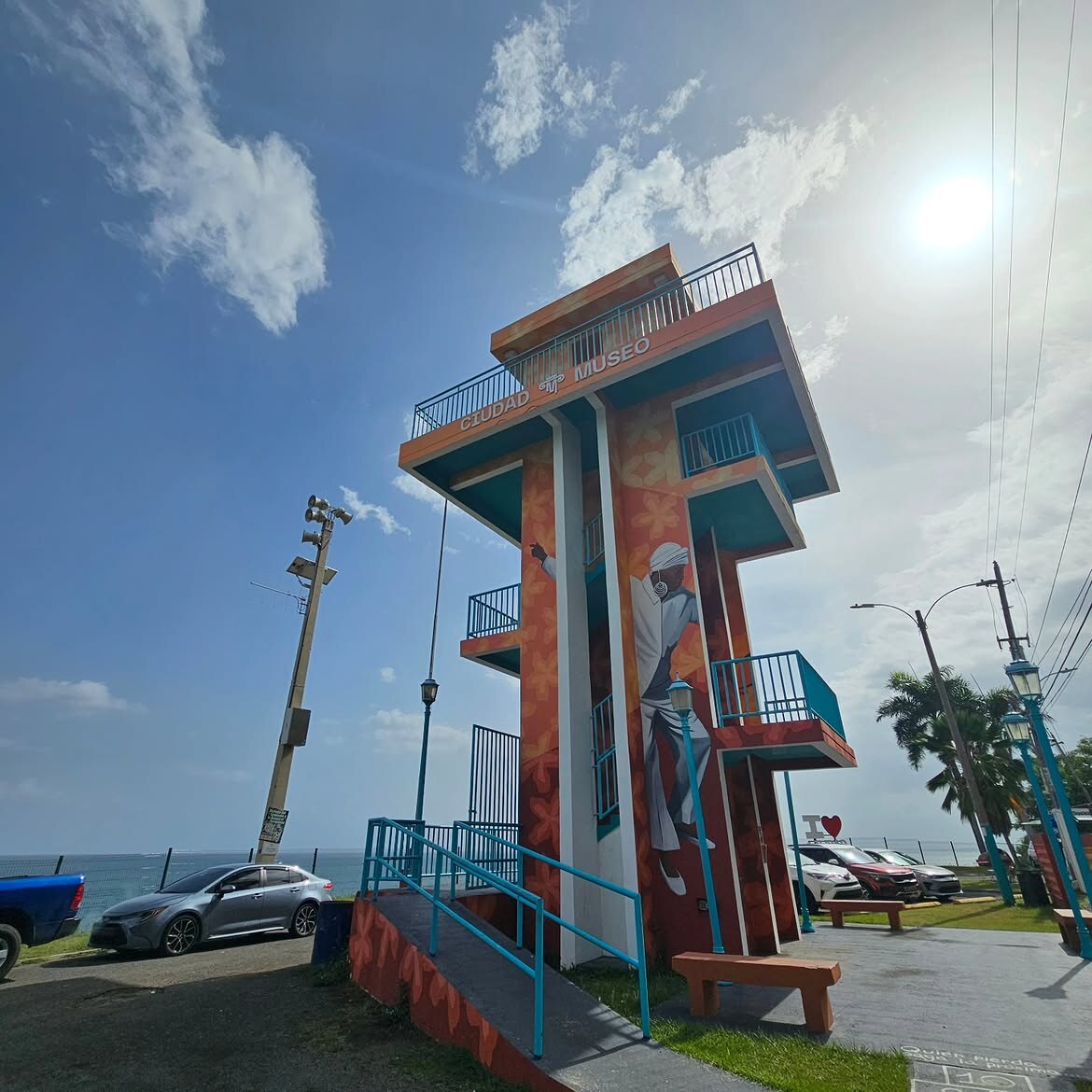 Paisaje cerca de Añasco, Puerto Rico
